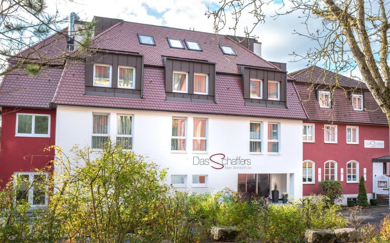 Dasschaffers - Meinwohlfuehlhotel バート・メルゲントハイム エクステリア 写真
